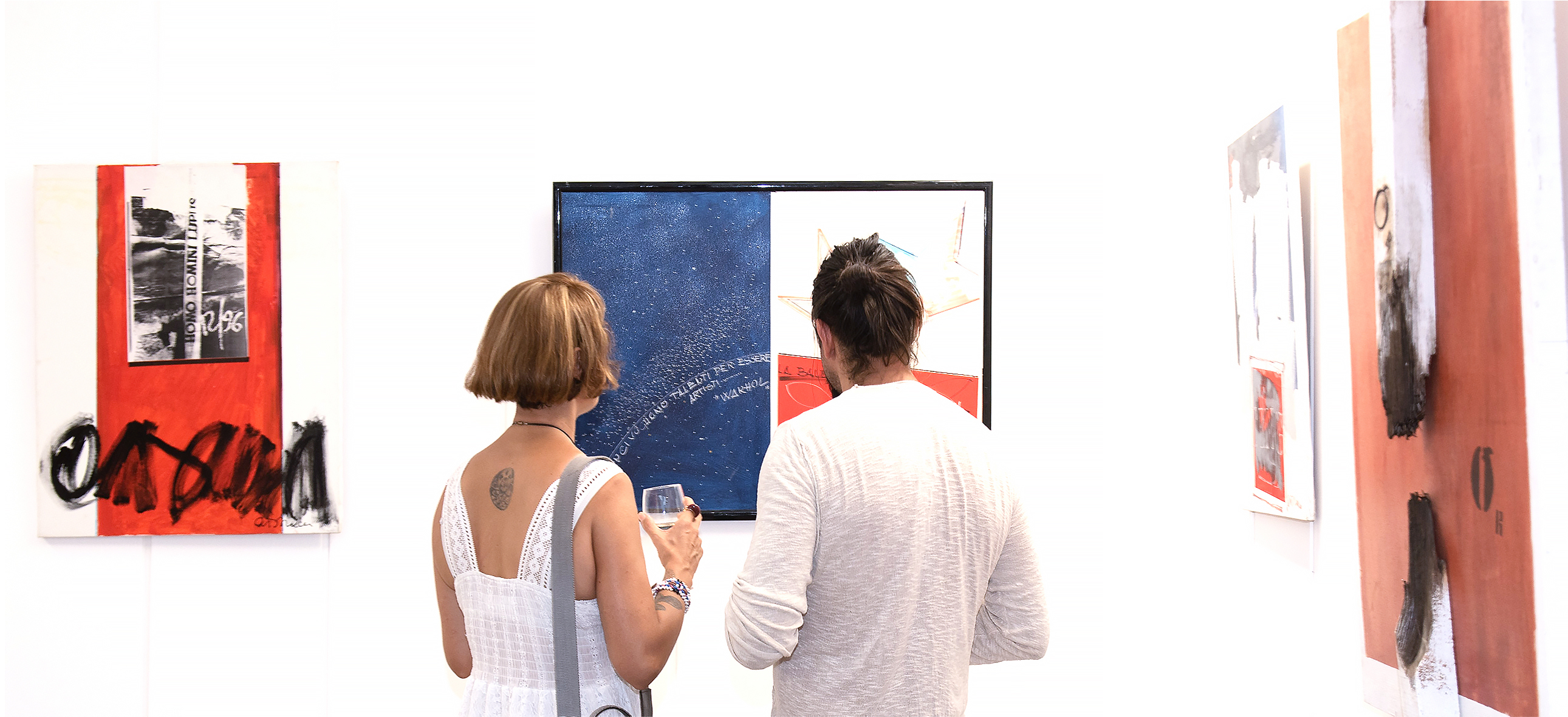 Illegibile è il mondo, veduta di installazione 3